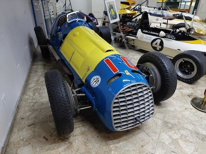 La Ferrari 166 de 1949 que manejó Fangio