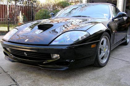 La Ferrari 550 Maranello 2000 que Eddie usaba para "pistear"