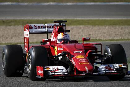La Ferrari de Vettel