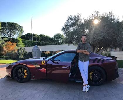 La Ferrari de Cristiano Ronaldo, uno de la lujosa flota que posee el portugués