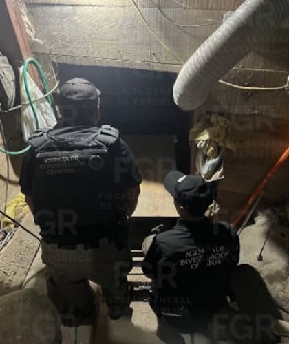 La FGR informó que la excavación tenía una longitud aproximada de 265 metros (869 pies) y una profundidad de 6,30 metros (20,6 pies).