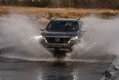 La Fiat Titano tiene buenas capacidades off-road