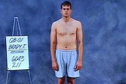 La ficha de Tom Brady del draft del año 2000