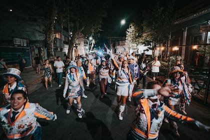 La fiesta en la ciudad de Buenos Aires