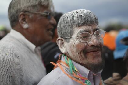 La fiesta en su apogeo, talco, espuma y fantasía