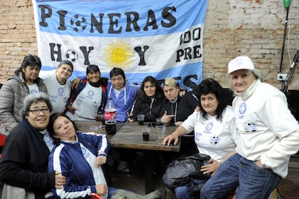 El grupo de Pioneras de la década de los 80 y 90.