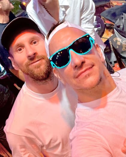 La fiesta que organizó Messi en Rosario (Foto: Instagram/@nicovazquez)