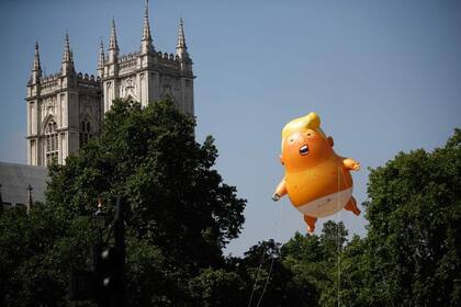 La figura pretende mostrar el carácter caprichoso de Trump