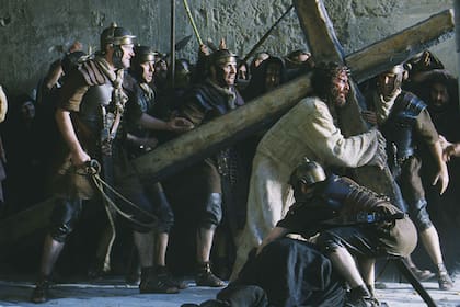 Jim Caviezel es quien interpreta a Jesús en La pasión de Cristo