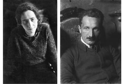 La filósofa política Hannah Arendt y Martin Heidegger, un vínculo de pasión filosófica