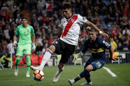La final del año pasado, que River le ganó a Boca