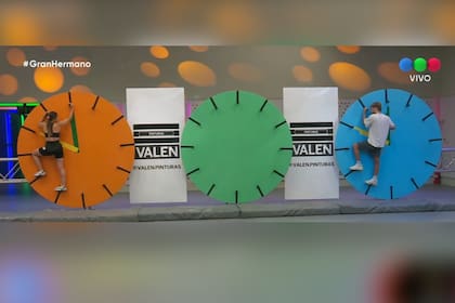 La final del juego se disputó entre Romina y Nacho (Captura video)