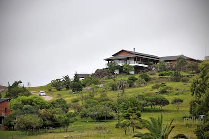 La casa principal del campo del sindicalista Balcedo