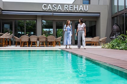 La firma creó "Casa Rehau" con el objetivo de que las personas pudieran descubrir las ventajas competitivas de su producción.