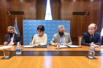 La firma del convenio