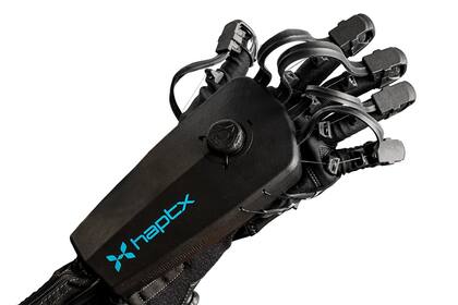 La firma HaptX dice que sus guantes para interactuar con objetos de realidad virtual, presentados a principios de año, son muy similares a los que mostró Meta esta semana