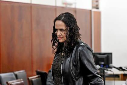 La fiscal Leyla Aguilar