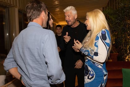 La flamante pareja charló con Susana Giménez y Marcelo Tinelli.