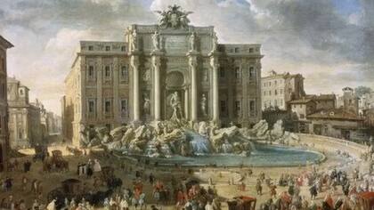 La Fontana di Trevi fue encargada por el papa Clemente XII en 1730