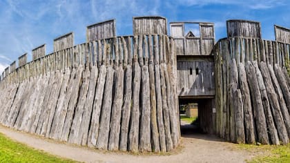 La forma circular era similar a la de la fortaleza de Winterfell en Game of Thrones / Science Magazine