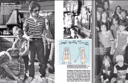 La forma en que el actor movía su cuerpo (desplazándose con las manos) fue esencial para lograr el movimiento característico de E.T., especialmente en la escena en la que el extraterrestre se tambalea borracho en la cocina.