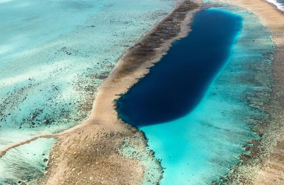 Qual é a camada marrom que aparece entre o Oceano Atlântico e a África? Qual é a camada marrom que aparece entre o Oceano Atlântico e a África?