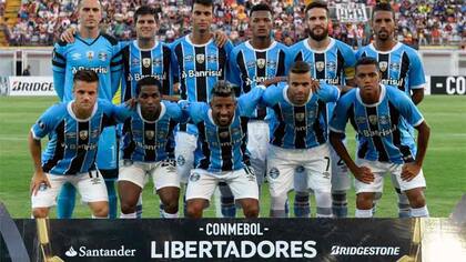 La formación de Gremio, el rival de Lanús