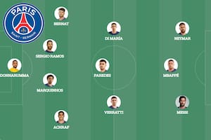 La formación ideal de Paris Saint-Germain tras la llegada de Lionel Messi; un combinado de estrellas internacionales.