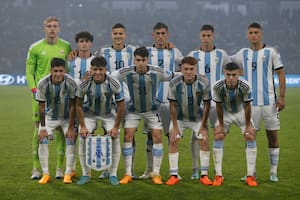 La formación de Argentina vs. Guatemala por el Mundial Sub 2023