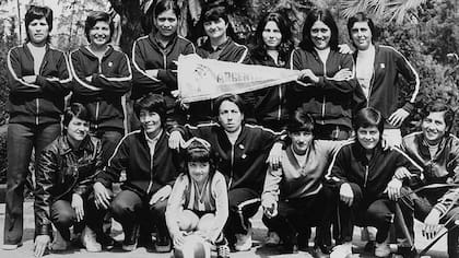 La foto del seleccionado argentino que jugó el Mundial 1971