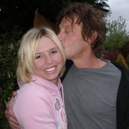 La foto con la que Donna Bamonte, la esposa de Perry se despidió de él en Facebook