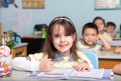 La foto con la que el colegio recordó a Juanita durante su infancia