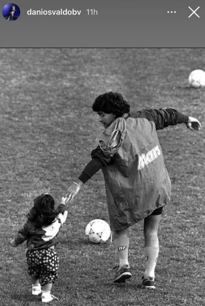 La foto con la que Osvaldo le dedicó un feliz cumpleaños a Gianinna Maradona