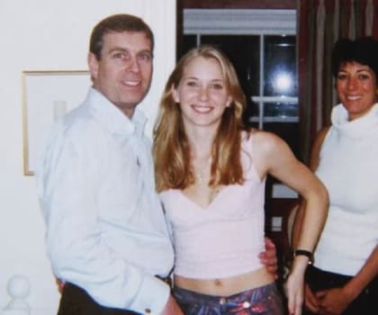 La foto de Andrew y Giuffre