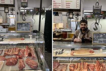 La foto de la antigua "Granjita de Honduras" está sobre el mostrador