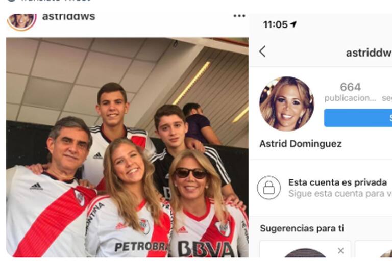La foto de la hermana del presidente de la Conmebol que irritó a ...