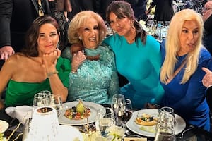La foto de las divas que dio que hablar en la noche de los Martín Fierro