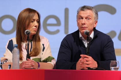 María Eugenia Vidal y Mauricio Macri