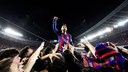 La foto de Messi que se convirtió en un ícono