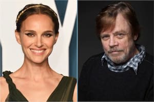 Mark Hamill posó junto a Natalie Portman y escribió un mensaje que enloqueció a los fans de Star Wars