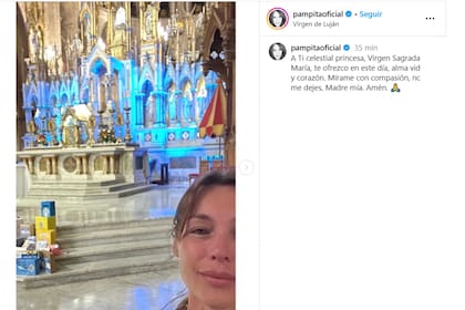 La foto de Pampita que dejó conmocionados a todos sus seguidores