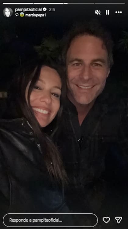 La foto de Pampita y Martín Pepa juntos en Inglaterra (Foto: Instagram @pampitaoficial)