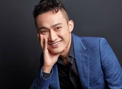 La foto de perfil de Justin Sun en Instagram