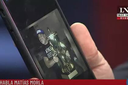 La foto de perfil que tenía el teléfono que usaba Diego Maradona