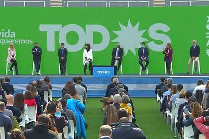 La foto de unidad que intentó exhibir el Frente de Todos