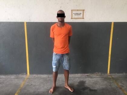 La foto del detenido por el ataque a un niño en Constitución