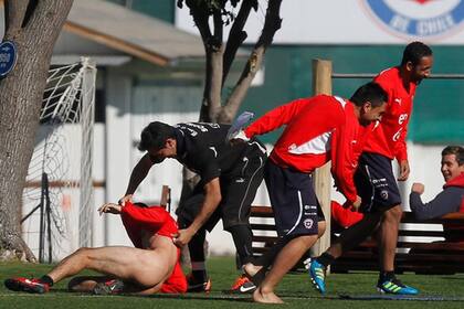 La foto del escándalo: Cereceda desnudo