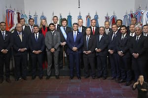 La foto del Pacto de Mayo del año pasado, que ya parece haber quedado en el olvido