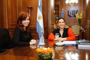 Senado: Michetti y Kirchner se reunieron para acordar detalles de la transición