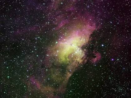 La foto difundida por la NASA